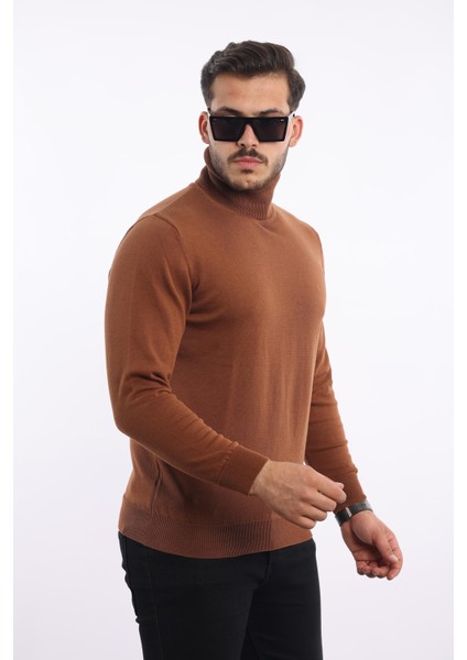 Erkek Balıkçı Yaka Triko Kazak — %100 Pamuk, Klasik fiyatları