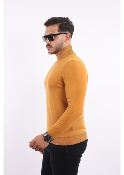 Erkek Balıkçı Yaka Triko Kazak — %100 Pamuk, Klasik fiyatları