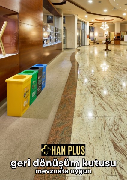 Sıfır Atık Kutusu – Etiketli Kağıt Atık Geri Dönüşüm Kutusu (Mavi) - TOPLAM 10 ADET fırsatları