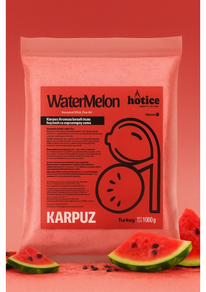Karpuz Aromalı Içecek Tozu