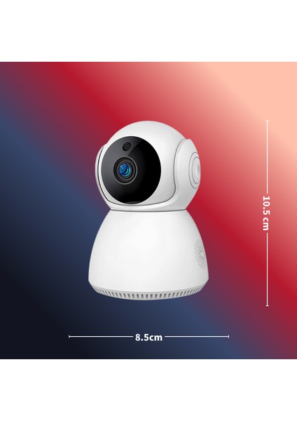 360° 3mp Wifi Ptz Bebek Kamerası - Hareket Takibi, Gece Görüş, Iki Yönlü Ses, 7/24 Ebeveyn Uyarısı fiyatları