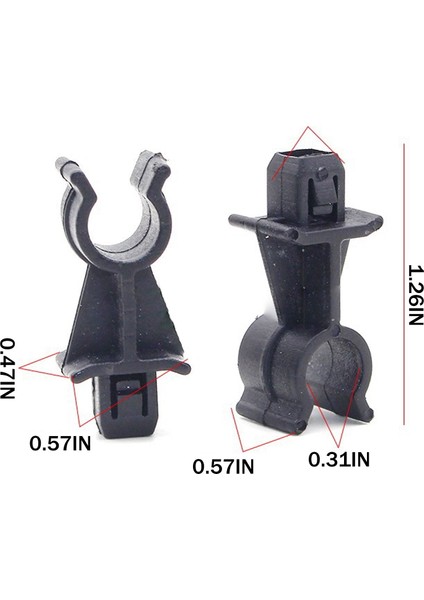 10 Nissan Qashqai Dualis Için Set Tutucu J10 Navara D40 Pathfinder R51 Bonnet Hood Destek Prod Rod Kelepçe Klip Tutucu (Yurt Dışından) fiyatları