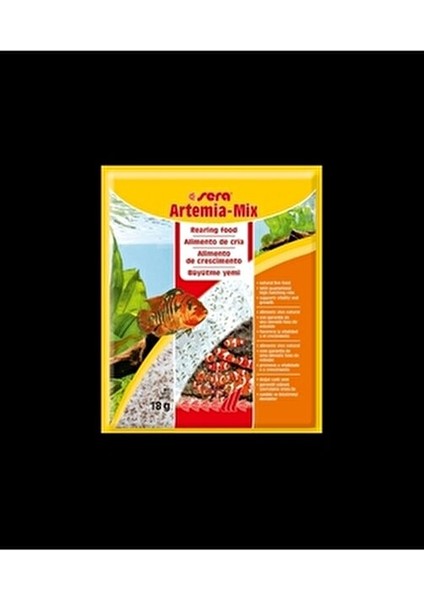 Artemia Mix Balık Yemi 18 gr Yüksek Kalite Akvaryum Balıkları İçin Beslenme Türü fiyatları
