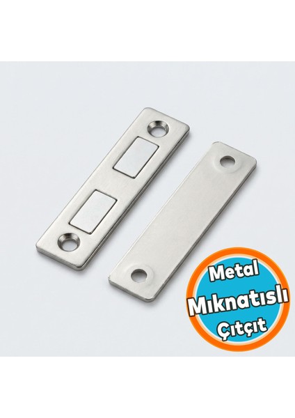 Metal Çift Mıknatıslı Büyük Çıt Çıt Kapı Pencere Için Sineklik Kümes Pencere Kapıları Için Tutucu