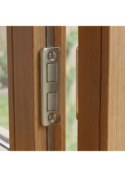 Metal Çift Mıknatıslı Büyük Çıt Çıt Kapı Pencere Için Sineklik Kümes Pencere Kapıları Için Tutucu fırsatları