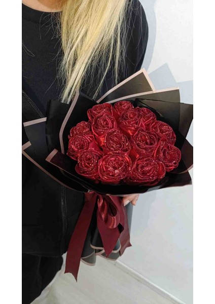 Solmayan Gül Simli Kırmızı modelleri