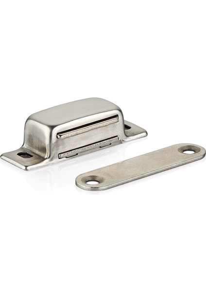 Paslanmaz Metal Mıknatıslı Çıt Çıt 5 cm Kapak Tutucu Dolap Açılır Kapanır Çekmece Kapatma Mekanizma indirimleri