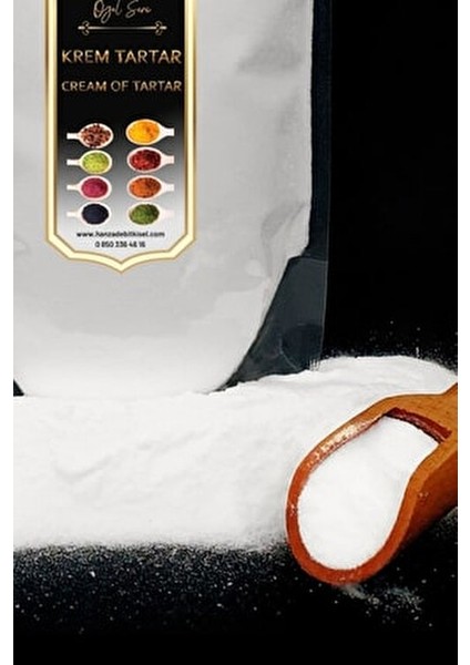 Krem Tartar Potasyum Bitartarat 100 gr Doğal Malzeme ile Kabartma Maddesi