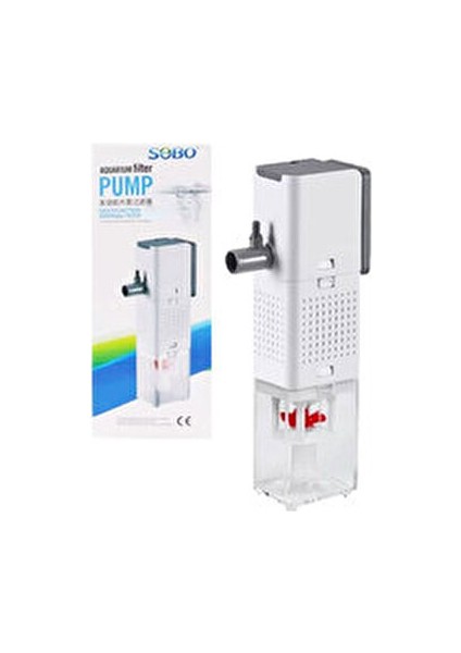 Akvaryum İç Filtre 28W 1800 lt AQ-2000F 220V-240V 1.1 mt Kablo Uzunluğu ile Güçlü Debi modelleri