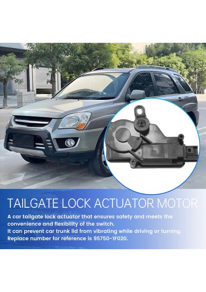 Bagaj Kapağı Kapı Mandal Bagaj Kilit Kilit Motoru 2005-2010 Için Kia Sportage 95750-1F020 812901F020 81290-1F020 (Yurt Dışından) fırsatları