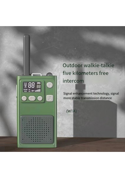 Taşınabilir Walkie Talkie Uzun Aralıklı Iletişim 400-470MHZ El Türlü Radyo Walkie Talkie Açık Hava Için LED El Feneri (Yurt Dışından) fırsatları