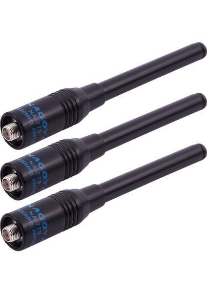 Uv-5r Uv-3r Radyo Baofeng Için 3x NA-773 Sma-F Taşınabilir Çift Frekanslı Anten Baofeng (Yurt Dışından)