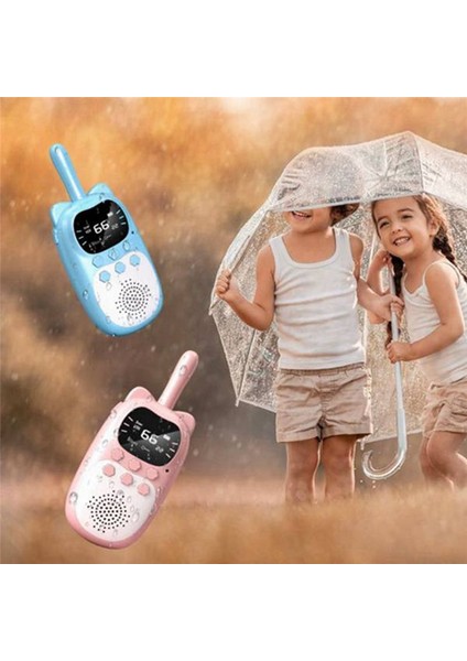 2pcs Tellie Tallie Şarj Edilebilir El Tipi 0 3km Radyo Alıcı -Verici Çocuklar Için Taşınabilir Televizyon (Yurt Dışından) modelleri