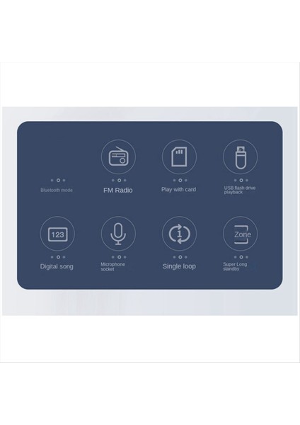 Tgk Güvenilir Fm Radyo Güneşçi Şarjı Kablosuz Radyo Desteği USB Tf Kart Oynat Bluetooth Radyo Alıcı Mavi (Yurt Dışından) fiyatları