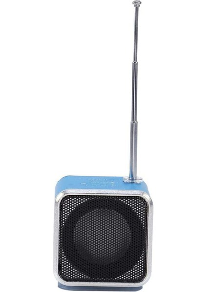 TD-V26 Dijital Mini Fm Radyo Hoparlör Alıcı LCD Stereo Hoparlör Desteği Mikro-Tf Kart Mp3 Müzik Oyuncusu (Mavi) (Yurt Dışından) indirimleri