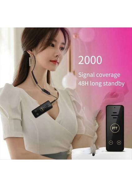 Ağ Kulaklığı Harici Ses Kablosuz ile Interkom Küçük Mini Mini Interkom Güzellik Salonu Restoranları Için Uygun Kablosuz Interkom (Yurt Dışından) fiyatları