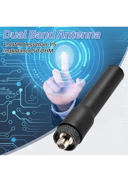 SF20 Çift Band Sma-F Baofeneng UV5R UV5RA/PLUS BF888S Için Siyah Yeni (Yurt Dışından) fırsatları