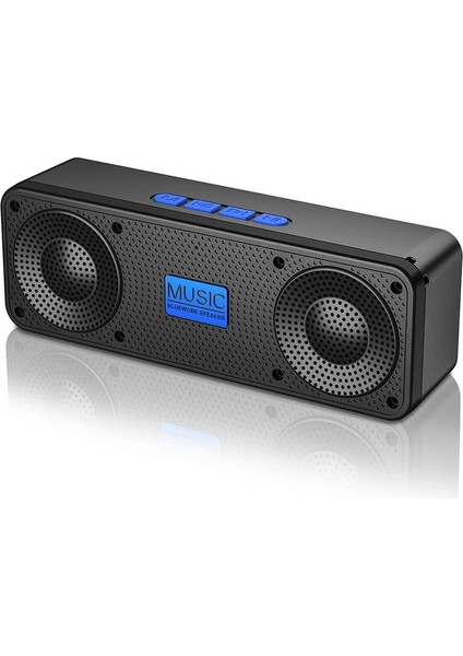 Taşınabilir Fm Radyo Kablosuz Bluetooth 5 0 Tws Hoparlör Mini Mp3 Müzik Çalar Destek Tf Kartı U Disk USB Şarj Radyo-A (Yurt Dışından) modelleri