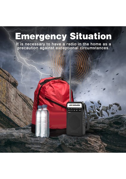 Am Fm Pocket Radyosu Hoparlörlü Transistör Radyo Kulaklık Jack Iç Mekan Için Taşınabilir Radyo Açık Hava Kullanımı (Yurt Dışından) indirimleri