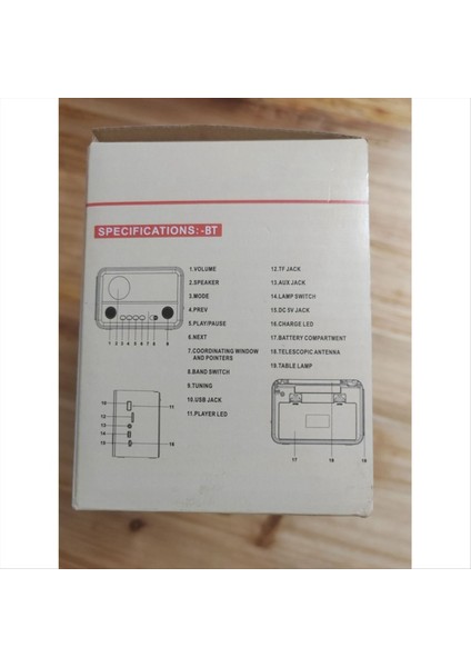 Taşınabilir Radyo Fm Am Sw Çok Bantlı Vintage Radios Kablosuz Bluetooth Hoparlör Destek Usb/tf Mp3 Oynatma (Yurt Dışından) fırsatları