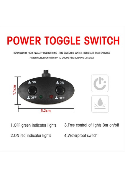 4 Inç Kare LED Iş Işığı Kablo Demeti Kiti Beyaz Kehribar Yoldan Yol Sürüş Işığı Kamyon Suv Atv Tekne Pikap (Yurt Dışından) fiyatları