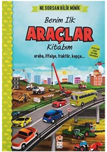 İngilizce Destekli İlk Büyük Araçlar Kitabım - Kolektif 3 - 5 Yaş İçin Eğitici Kitap fiyatları