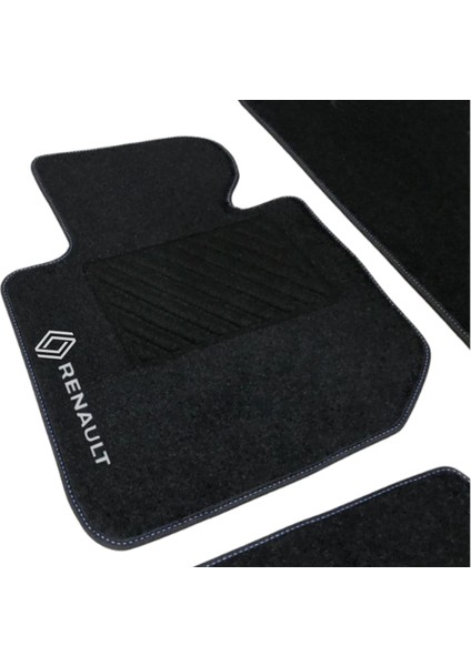 Oto Halı Paspas Seti Renault Koleos Serisi Modelleri Uyumlu Kadife Halı Kaymaz & Şık Tasarım