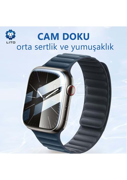 Apple Watch Ekran Koruyucu, Full Yapışkanlı 40 mm modelleri