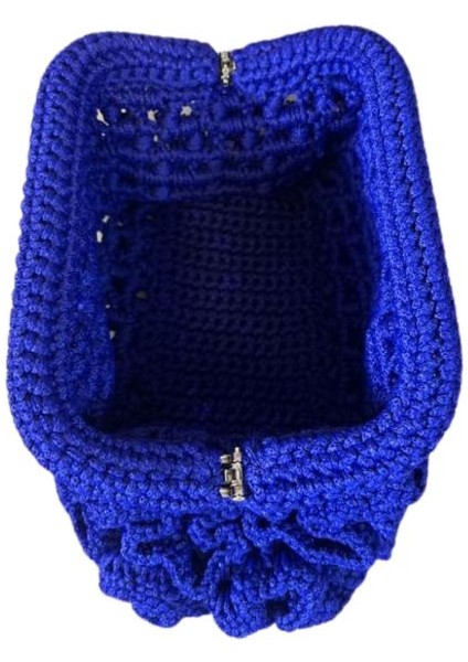 3992 El Yapımı Fırfırlı Model Makrome Ip Clutch Çanta / 15 x 25 cm indirimleri