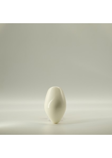 El Yapımı Eskişehir Lületaşı Pipo – Klasik Kavisli Yumurta Model, Akrilik Kehribar Ton Ağızlık fırsatları