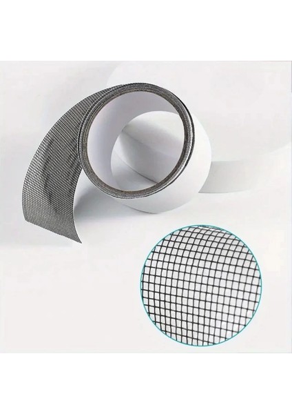 Güçlü Yapışkanlı Pencere Tamir Bandı, Böcek Önleyici Yama Bandı 2 mt x 5 cm