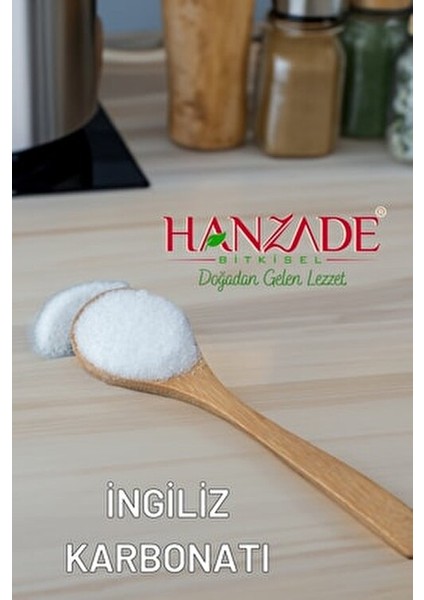 Hanzade 1 kg x 3 Bitkisel İngiliz Karbonatı Katkısız Doğal Özellikleriyle Sağlığınızı Destekler