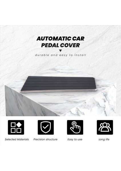 Otomatik Alüminyum Ayak Dönemi Sol Ayak Destek Pedalı Kapak Döşeme Mazda Için Uygun CX30 Cx-30 2020 2021 (Yurt Dışından) fiyatları
