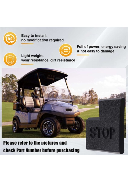 Golf Buggy Cart Için Kulüp Araba Fren Pedal Ped 102595401 (Yurt Dışından) modelleri