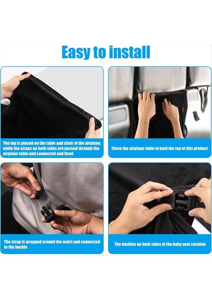 Seyahat Uçak Yatağı Bebek Pedalları Yatak Çocukları Uçak Koltuk Genişletici Yan Cep Taşınabilir Ayak Dinlenme Hamak Arabası (Yurt Dışından) indirimleri