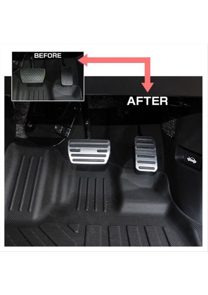 Honda Stepwgn Için 2022 2023 Araba Hızlandırıcı Fren Pedalı Ayak Pedalı Kapağı Alüminyum Alaşım Aksesuarları (Yurt Dışından) indirimleri