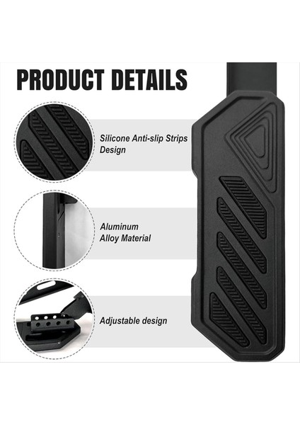 Jeep Wrangler Jk 2007-2017 Için Ölü Pedal Ayağı Dinlenme Pedi, Sol Yan Panel Kayma Önleyici Ayak Pedal Pedleri (Yurt Dışından) fırsatları