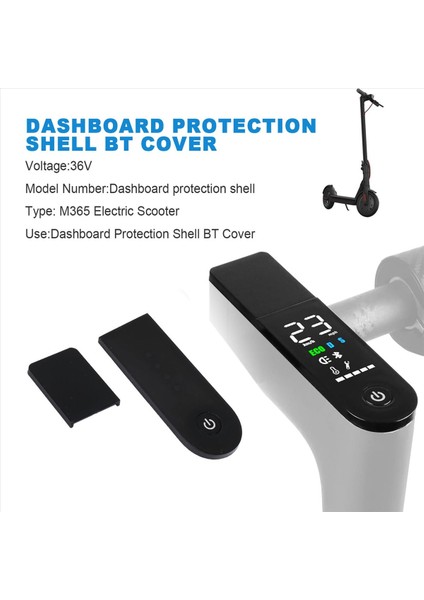 Gösterge Tablosu Koruma Kabuk Bt Xiaomi Mijia M365 Elektrikli Scooter Kaykay Ekran Ekran Kapağı (Yurt Dışından) fırsatları