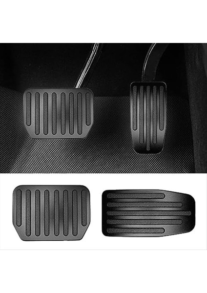 Tesla Model 3 Model Y Araba Pedal Kapağı Için, Kaymaz Fren Hızlandırıcı Pedal Kapağı (Yurt Dışından) fiyatları
