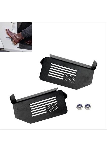 Ayak Pedalı Dış Kapı Menteşe Wrangler Için Ayak Pedalı Jk Jl Gladiator Jt 2007-2024 Araba Kapısı Dış Ayak Pedalı, 2pcs (Yurt Dışından) fiyatları