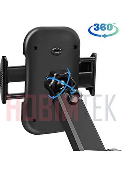 Hb-01 Otomatik Klipsli Yüksek Kalite Araba Telefon Tutucu Cam ve Torpido İçin Ayarlanabilir