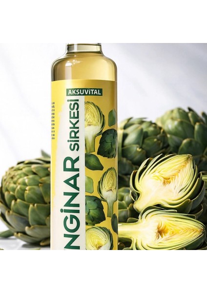 Aksuvıtal Enginar Sirkesi 500ML.