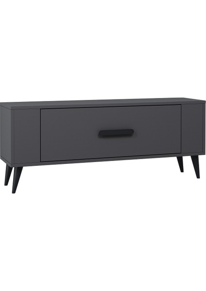TV1338CT RETRO-128 Tv Sehpası Antrasit-Siyah