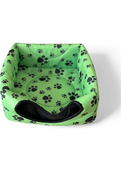 Üç Fonksiyonlu Kedi Yatağı - Yeşil fiyatları