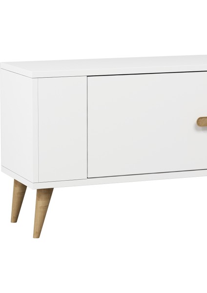 TV1338CT RETRO-128 Tv Sehpası Beyaz-Safirmeşe modelleri