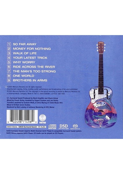 Dire Straits - Brothers In Arms (20TH Anniversary Edition) Super Audio - CD fiyatları