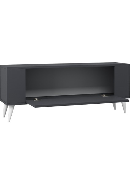 TV1338CT RETRO-128 Tv Sehpası Antrasit-Beyaz indirimleri