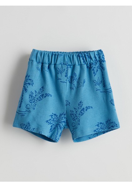 Yeni Sezon Beli Lastikli Erkek Bebek Şort