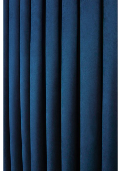 Ada Petek Fon Perde Lacivert 1/3 Sık Pile 1.sınıf Kalite Tek Kanat fırsatları