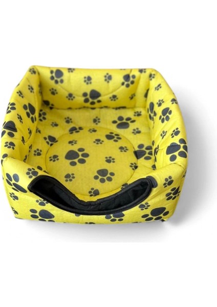 Üç Fonksiyonlu Kedi Yatağı - Sarı fiyatları